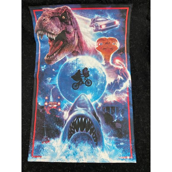 Universal Studios shirt men's Small ET Jaws Jurassic Park Back to the Future - Picture 6 of 14